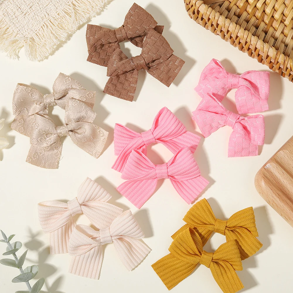 6PCS Girls' Hair Accessories, Multiple Sweet and Cute Bow Hair Clips, Children's and Baby Birthday Hair Accessories Gifts - Image 6
