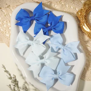 6PCS Girls' Hair Accessories, Multiple Sweet and Cute Bow Hair Clips, Children's and Baby Birthday Hair Accessories Gifts