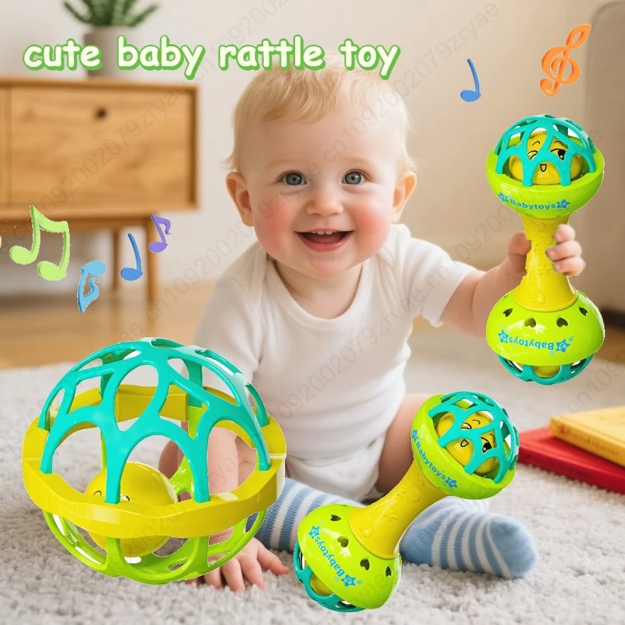 3/1pcs Baby Rattles 0 12 Months Baby Educational Toys Shaker Grab Spin Set Sensory Educational Newborn Gift for Infant Boy Girls - Image 2