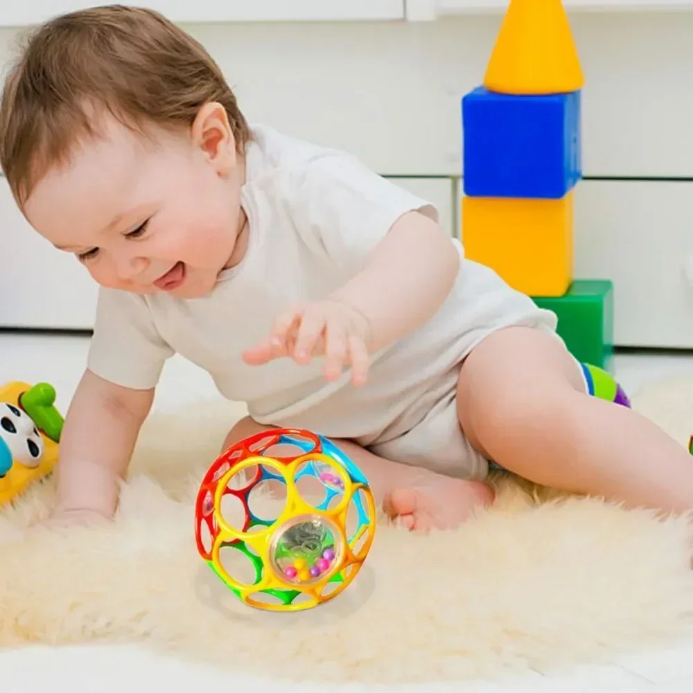 Baby Toy Ball Rattles Soft Ball Toy Newborn Grasping Teethers Hand Bell Sensory Toys Kids Educational Toys for 0-12 Months Baby - Image 2