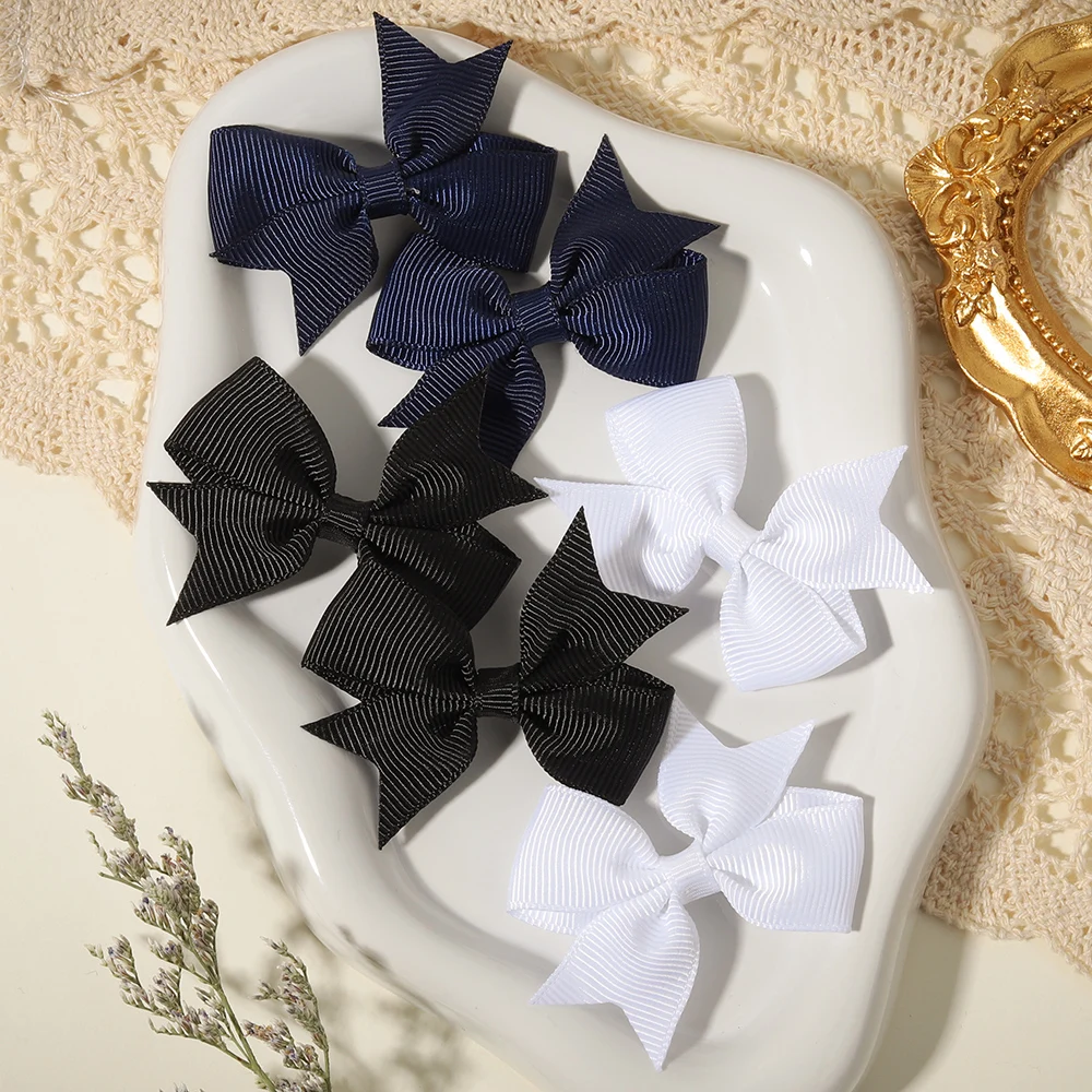 6PCS Girls' Hair Accessories, Multiple Sweet and Cute Bow Hair Clips, Children's and Baby Birthday Hair Accessories Gifts - Image 4