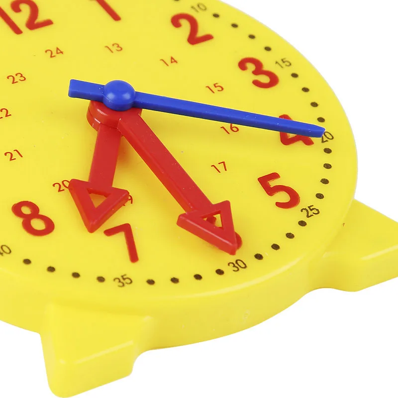 Children Montessori Clock Educational Toys Hour Minute Second Cognition Matching Puzzle Toys Kids Early Preschool Teaching Aid - Image 2