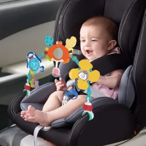 Baby Stroller Arch Toy Bouncer Toy Pram Activity Arch Toys Fine Motor Skills Toys Sensory Development Arch Baby Car Seat Toys