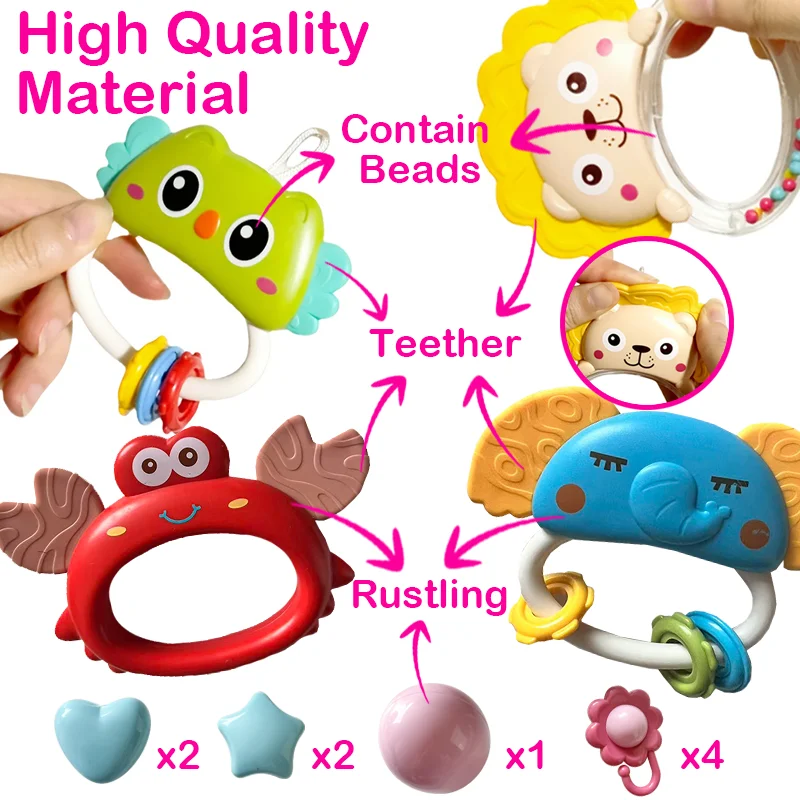 360° Musical Baby Crib Mobile Rotating Night Light Projection Bed Bell Toy Four Speed Timming Hanging Infant Newborn Bedside Gif - Image 4